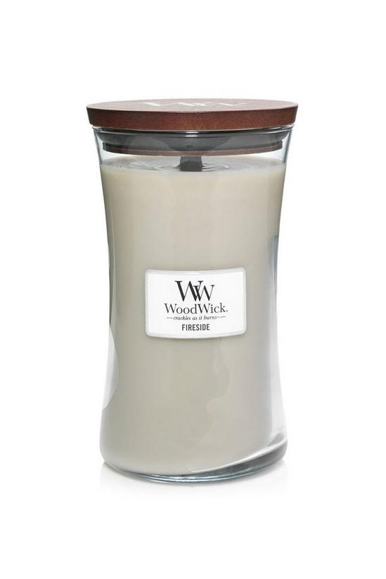Woodwick Fireside Large Candle 1