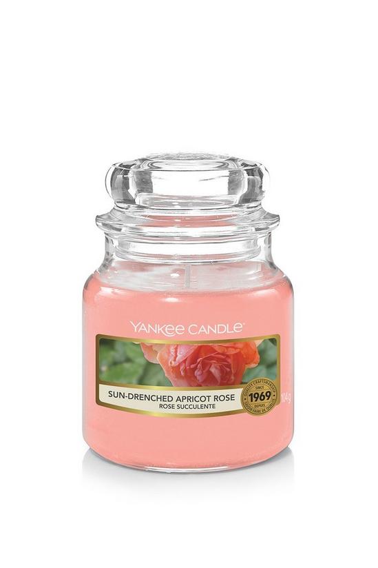 Yankee Candle Sun-Drenched Apricot Rose Small Candle Jar 1