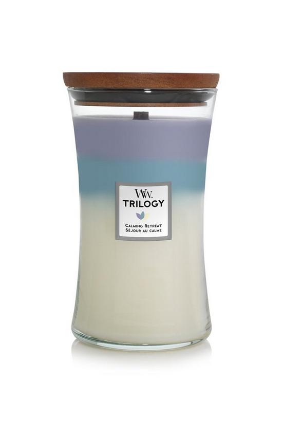 Woodwick Trilogy Calming Retreat Large Candle 1