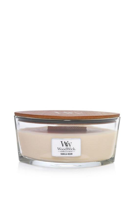Woodwick Vanilla Bean Ellipse Candle 1