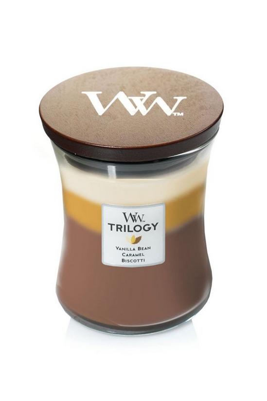 Woodwick Trilogy Café Sweets Medium Candle 1