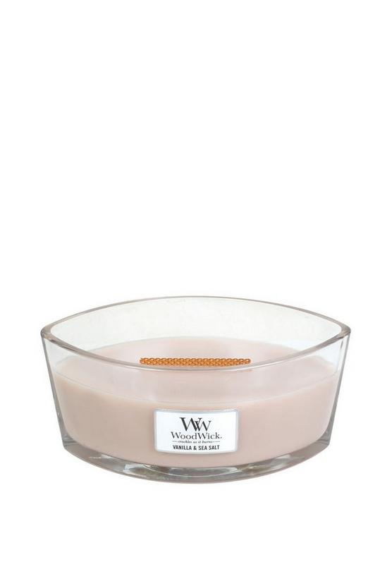 Woodwick Vanilla & Sea Salt Ellipse Candle 2