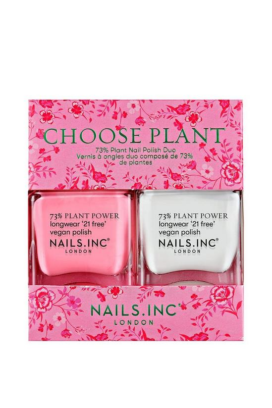Nails Inc Choose Plant Nail Polish Duo Gift Set 1
