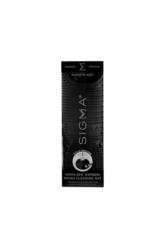 Sigma Sigma Spa Express Brush Cleaning Mat - Black 2