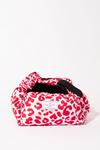 The Flat Lay Co Pink Leopard Open Flat Makeup Bag thumbnail 4