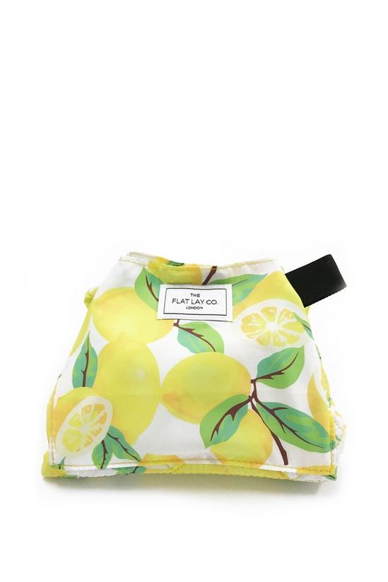 The Flat Lay Co Lemons Open Flat Makeup Bag 4