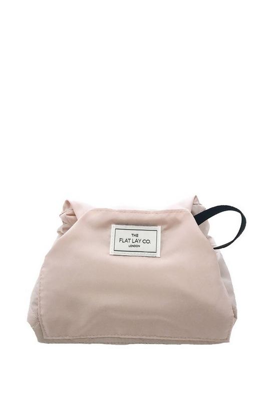 The Flat Lay Co Blush Pink Open Flat Makeup Bag 4