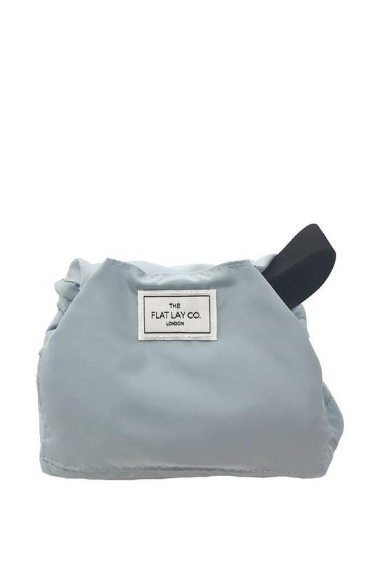 The Flat Lay Co Haze Blue Open Flat Makeup Bag 4