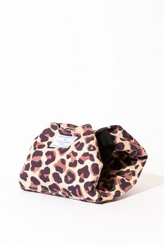 The Flat Lay Co Leopard Open Flat Makeup Bag 2