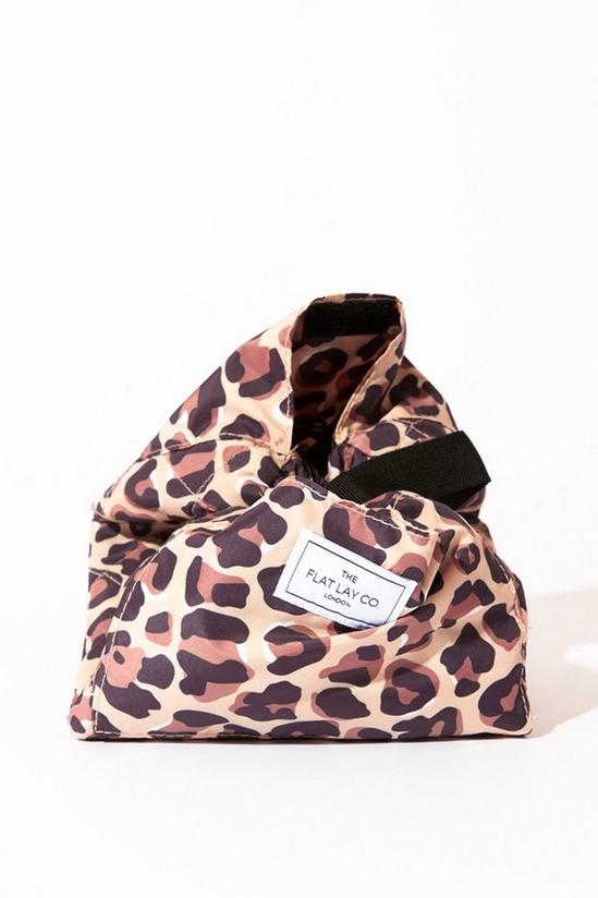 The Flat Lay Co Leopard Open Flat Makeup Bag 4