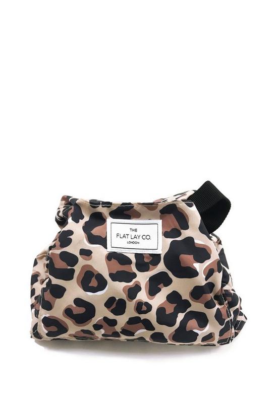 The Flat Lay Co Leopard Open Flat Makeup Bag 6