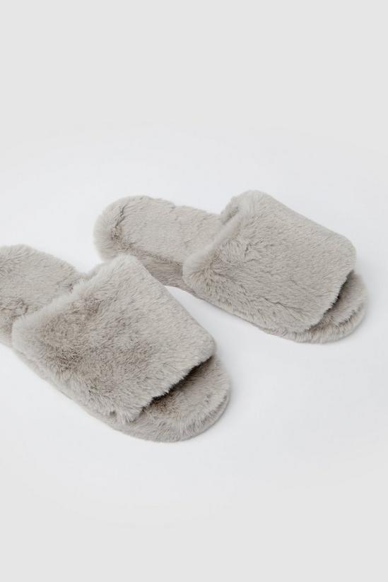 Luna Grey Slippers Gift Set 3