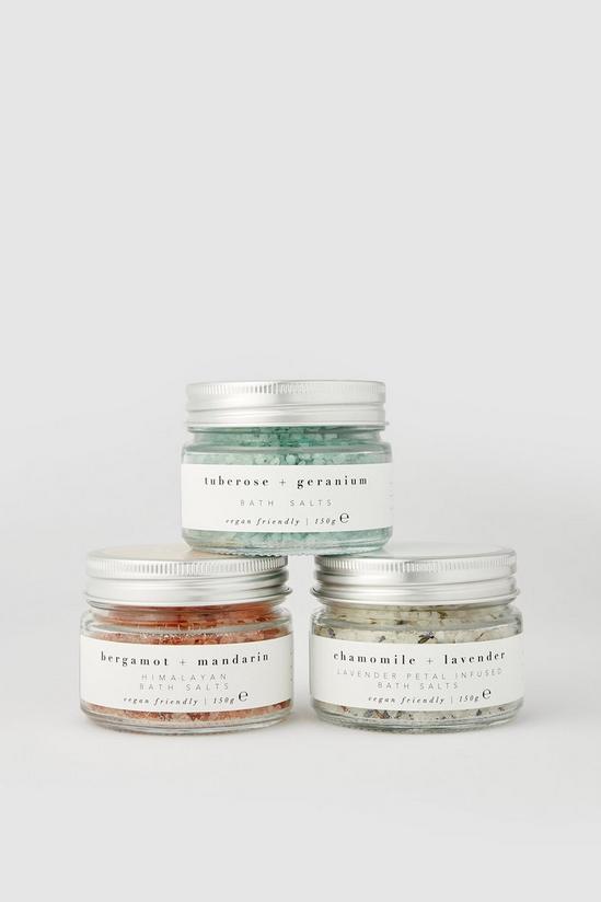Serenity Set Of 3 Luxury Bath Salts Collection 3