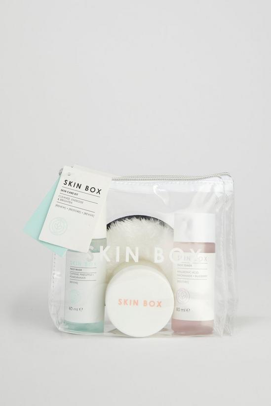 Skinbox Renew, Restore & Revive Face Wash, Toner & Mask Gift Set 3
