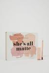 Academy of Colour She's All Matte Lipsticks & Liners Gift Set thumbnail 1