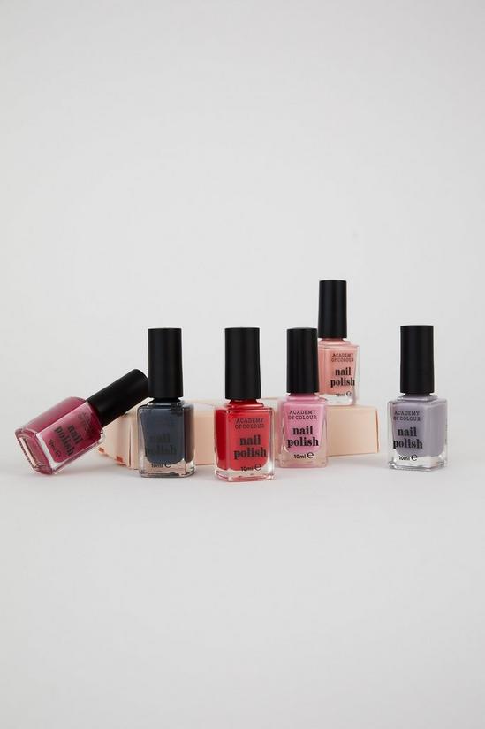 Academy of Colour Classic 6 Piece Nail Polish Gift Set 2