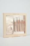 Academy of Colour Pro Makeup Brush Set With Carry Wrap thumbnail 1