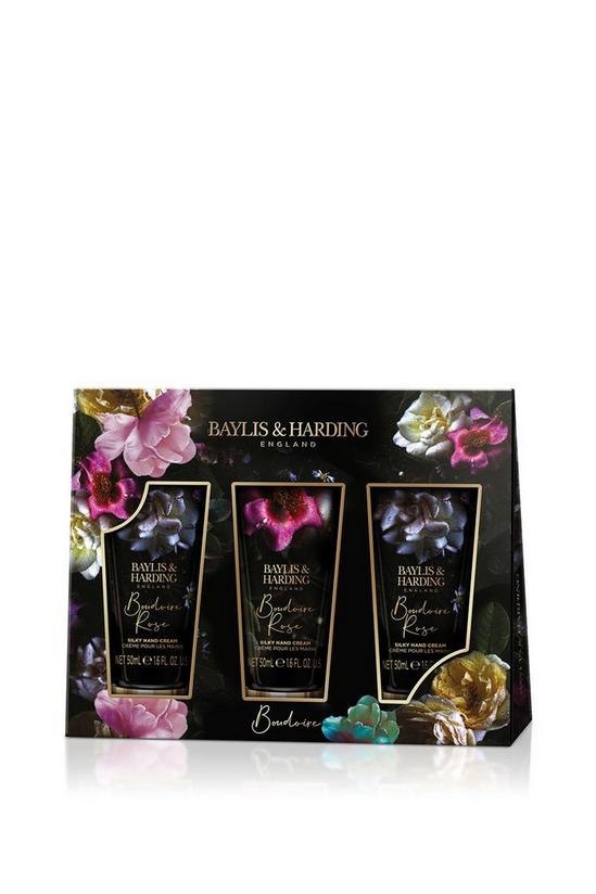 Baylis & Harding Boudoire Rose 3 Hand Cream Set 1