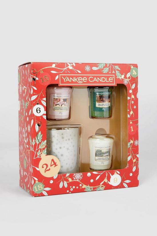 Yankee Candle 3 Votive Candles And Holder Gift Set 3