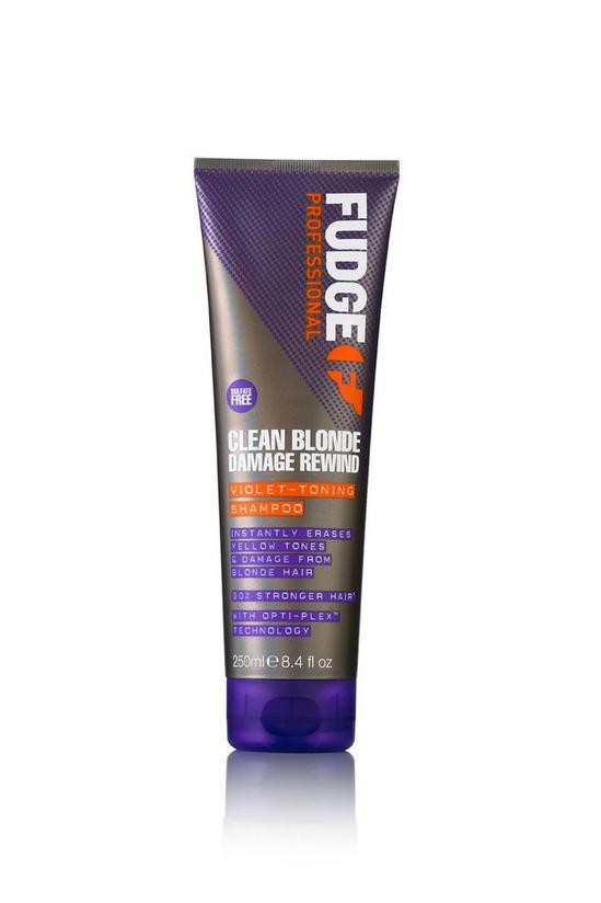 Fudge Clean Blonde Damage Rewind Shampoo 250ml 1