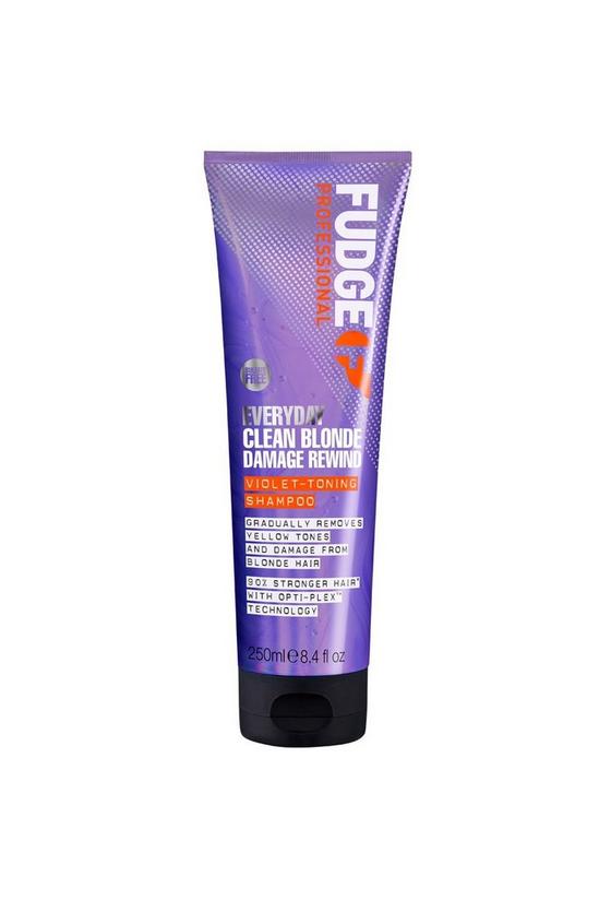 Fudge Everyday Clean Blonde Shampoo 25oml 1