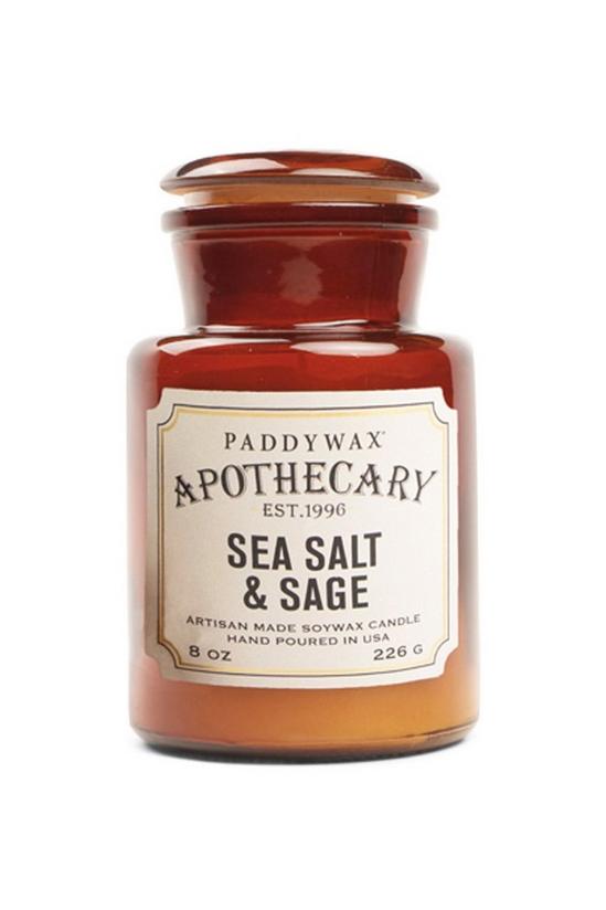 Paddywax Apothecary Glass Candle - Sea Salt + Sage 1