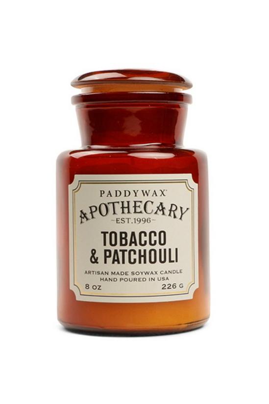 Paddywax Apothecary Glass Candle - Tobacco + Patchouli 1
