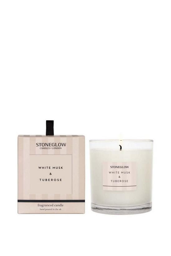 Stoneglow Modern Classics White Musk & Tuberose Candle 1