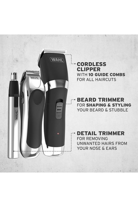 Wahl Cordless Hair Clipper Grooming Kit Gift Set 5