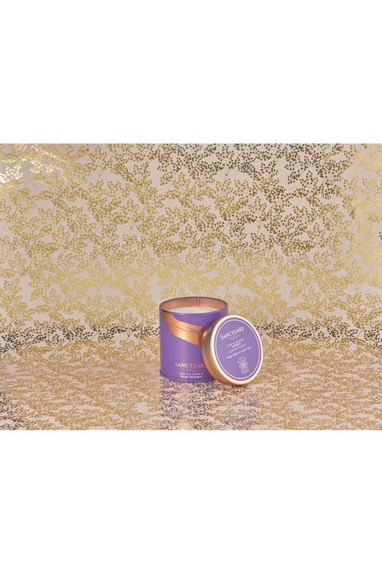 Sanctuary Spa Fig & Black Amber Candle 3