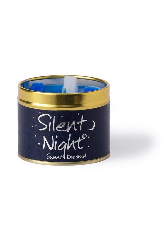 Lily Flame Silent Night Tin Candle 2