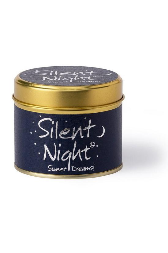 Lily Flame Silent Night Tin Candle 3