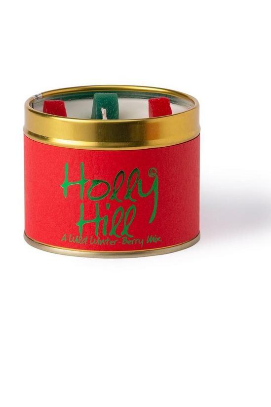 Lily Flame Holly Hill Tin Candle 2