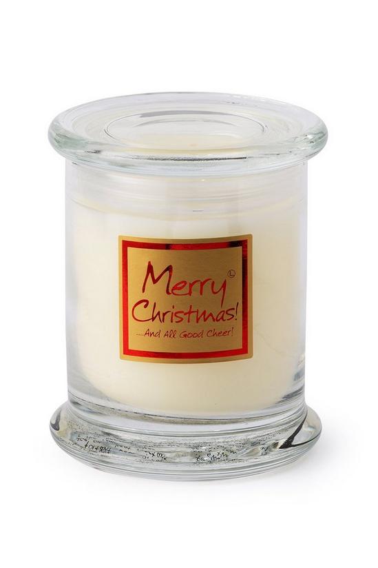 Lily Flame Merry Christmas Jar Candle 3