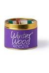 Lily Flame Winter Wood Tin Candle thumbnail 2
