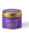 Lily Flame Winter Wood Tin Candle thumbnail 3