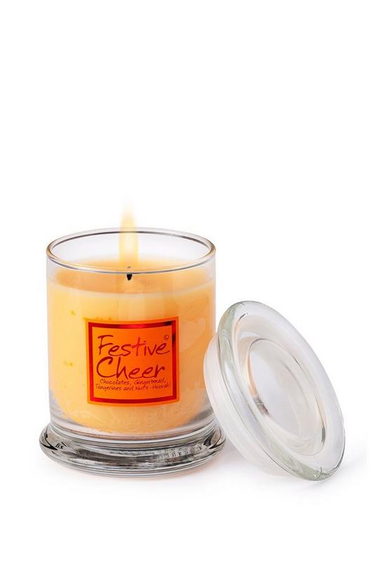Lily Flame Festive Cheer Jar Candle 1