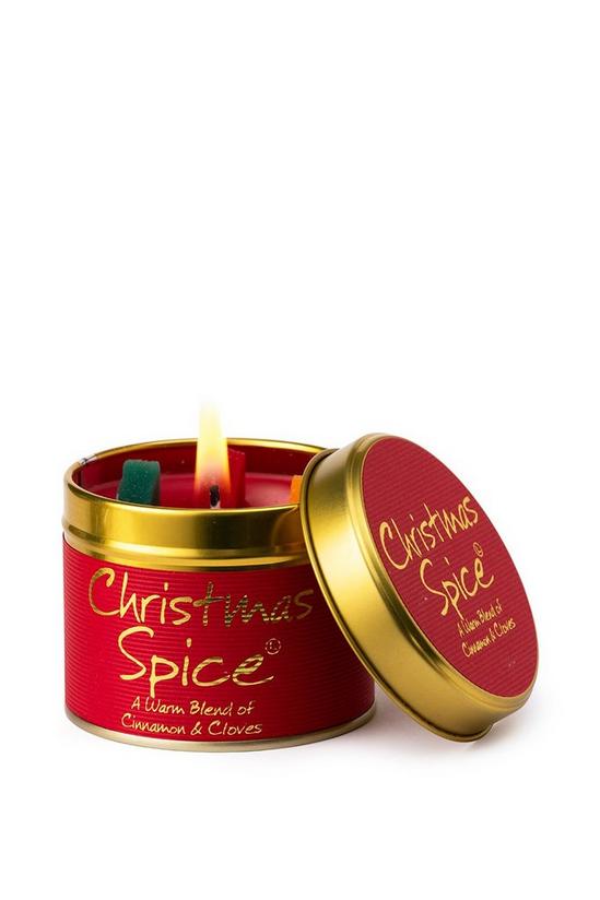 Lily Flame Christmas Spice Tin Candle 1