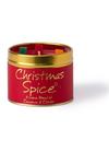 Lily Flame Christmas Spice Tin Candle thumbnail 2