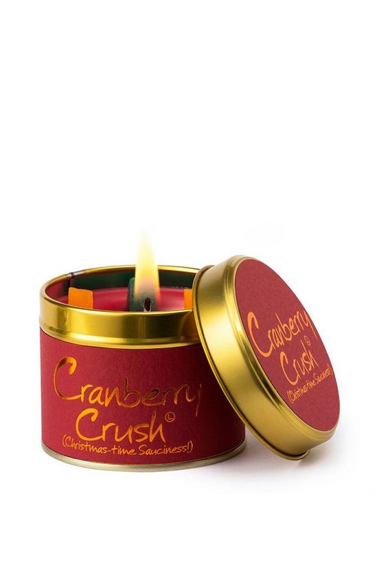Lily Flame Cranberry Crush Tin Candle 1