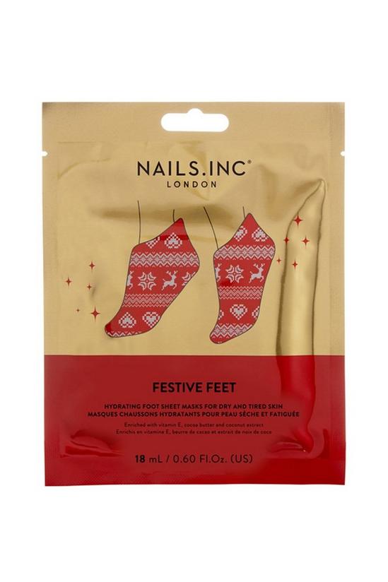 Nails Inc Festive Feet Mask 1