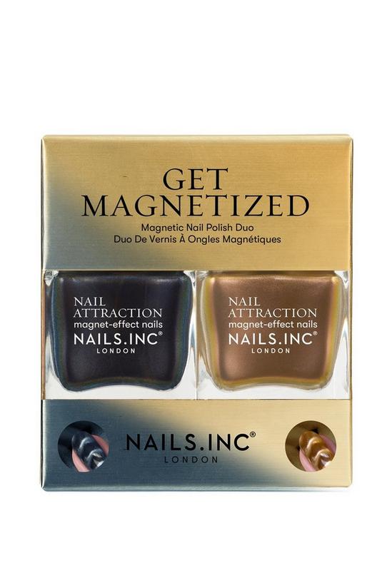 Nails Inc Get Magnetised Nail Polish Duo Gift Set 1