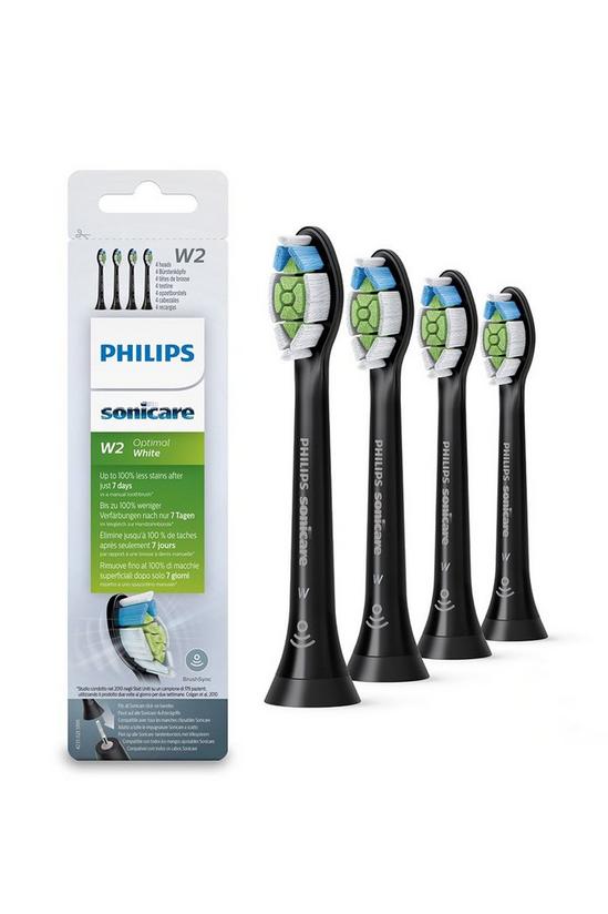Philips Optimal White Replacement Heads 4pack Black 1