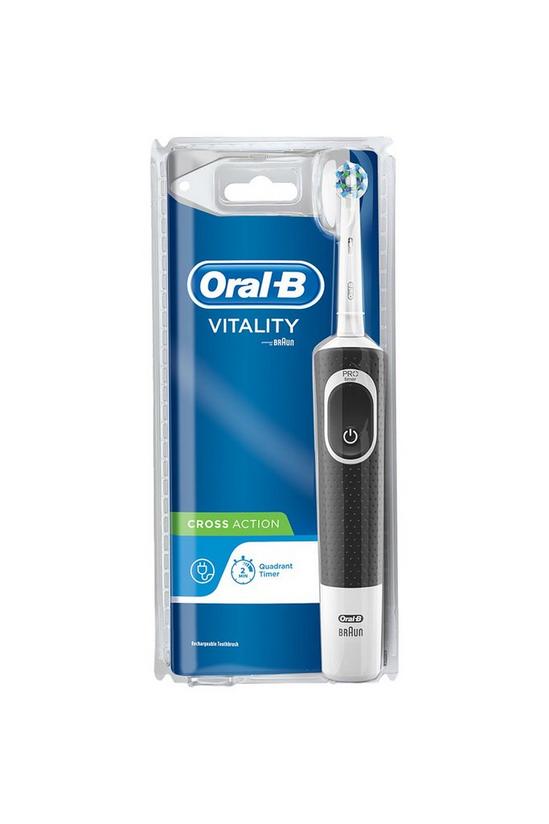 Oral B Vitality Crossaction Toothbrush Black 1
