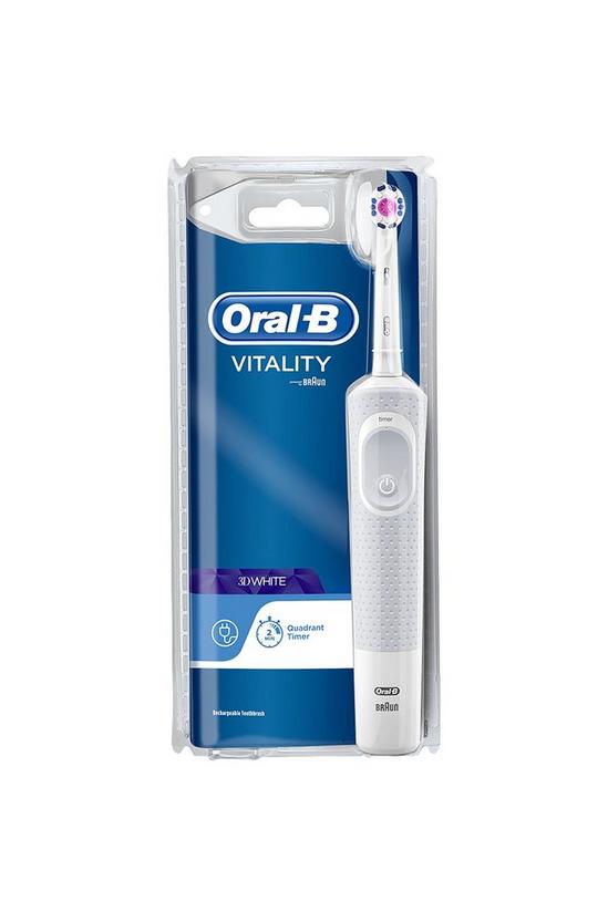Oral B 3D White Vitality Toothbrush White 1