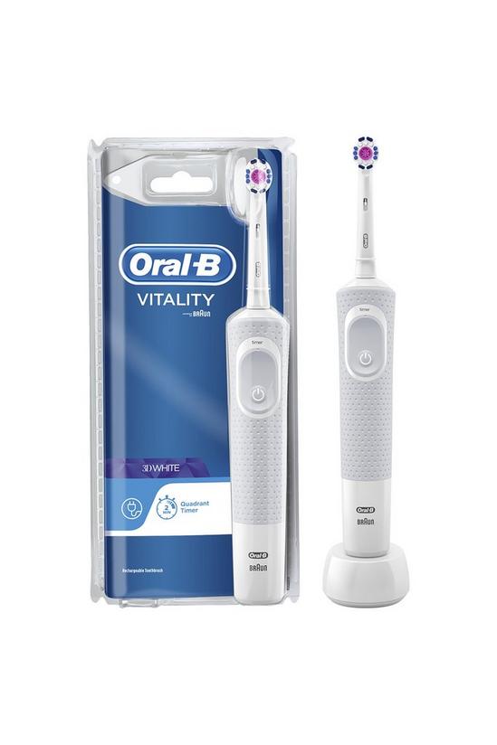 Oral B 3D White Vitality Toothbrush White 2