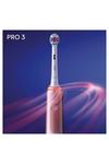 Oral B 3500 Toothbrush And Travel Case Pink thumbnail 4