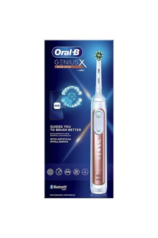 Oral B Genius X Toothbrush Rose Gold 1