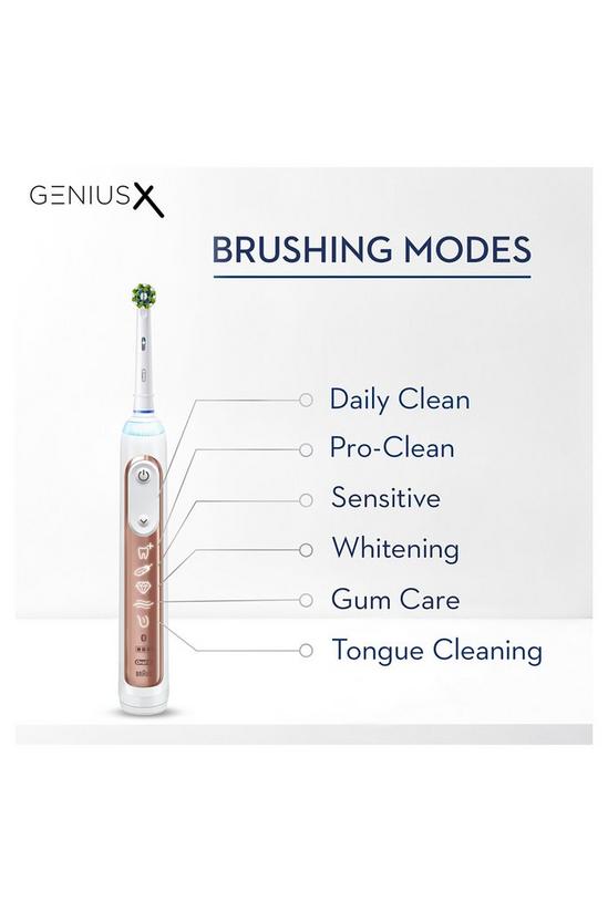 Oral B Genius X Toothbrush Rose Gold 3