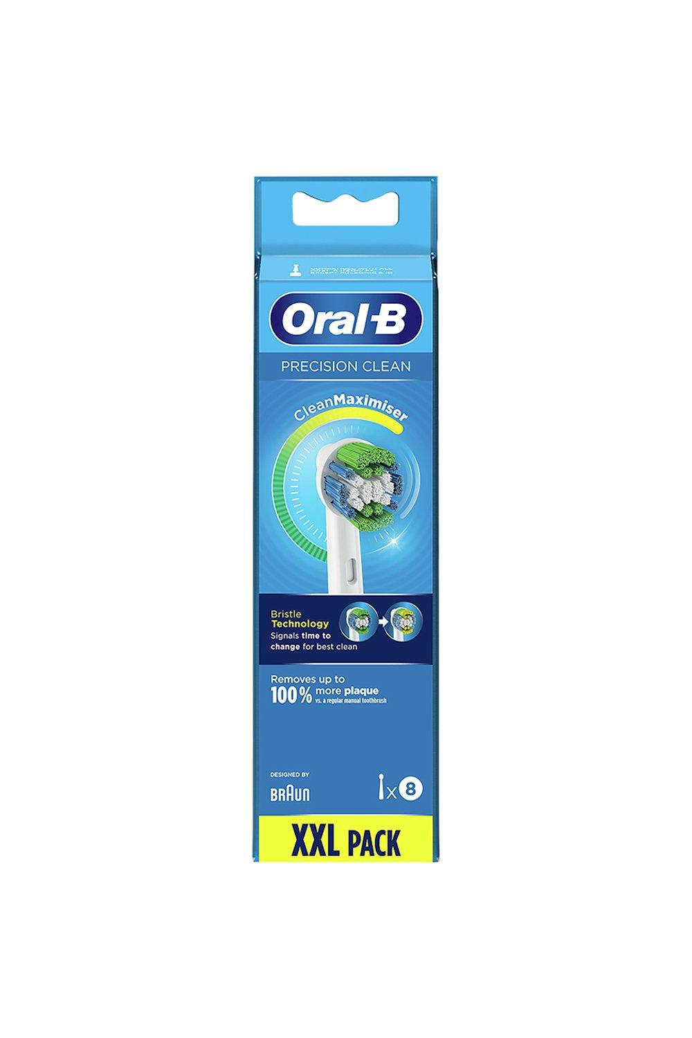 Oral-B Precision Clean Power Toothbrush Heads x 8 One Size